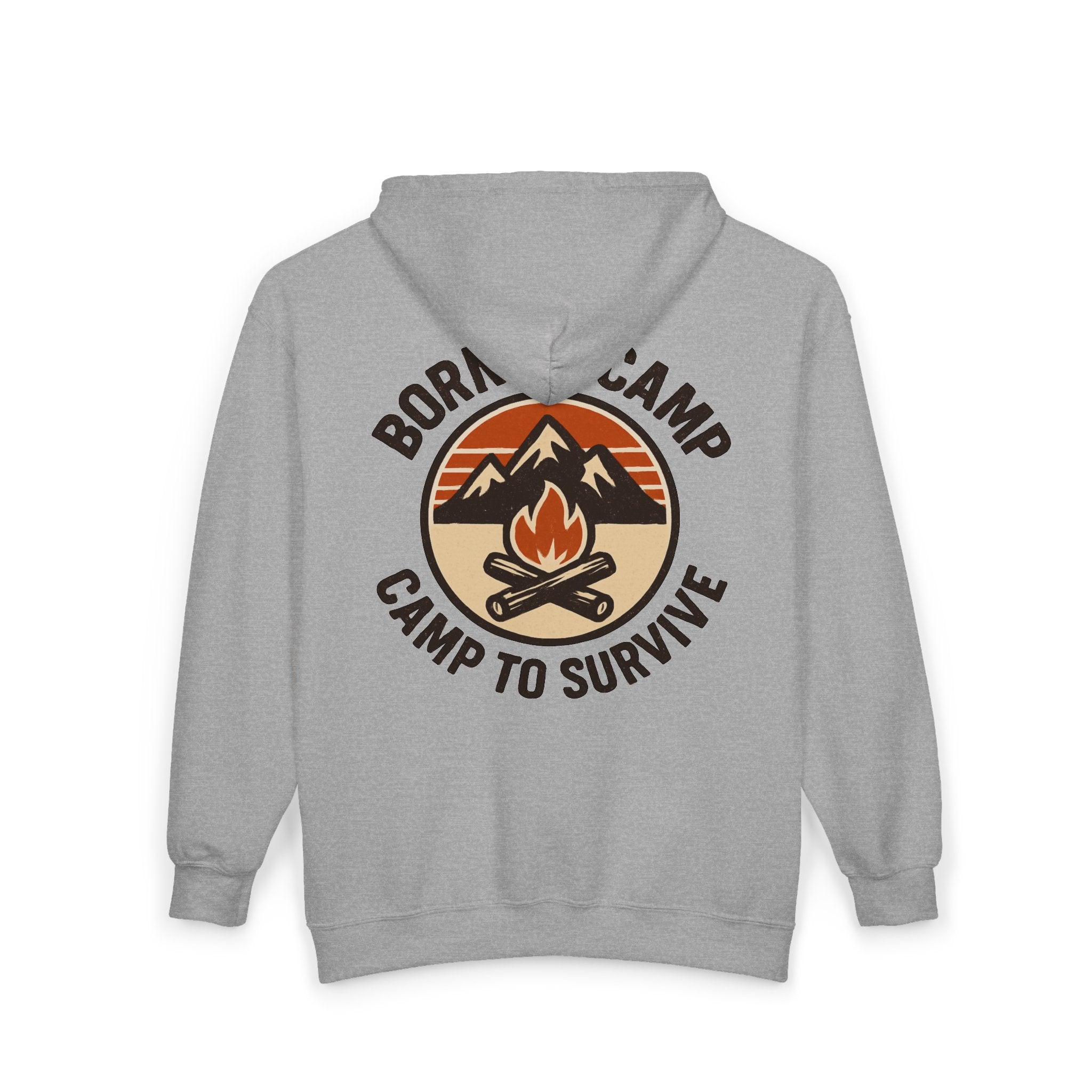 Born to Camp – Survival Edition Full Zip Hoodie