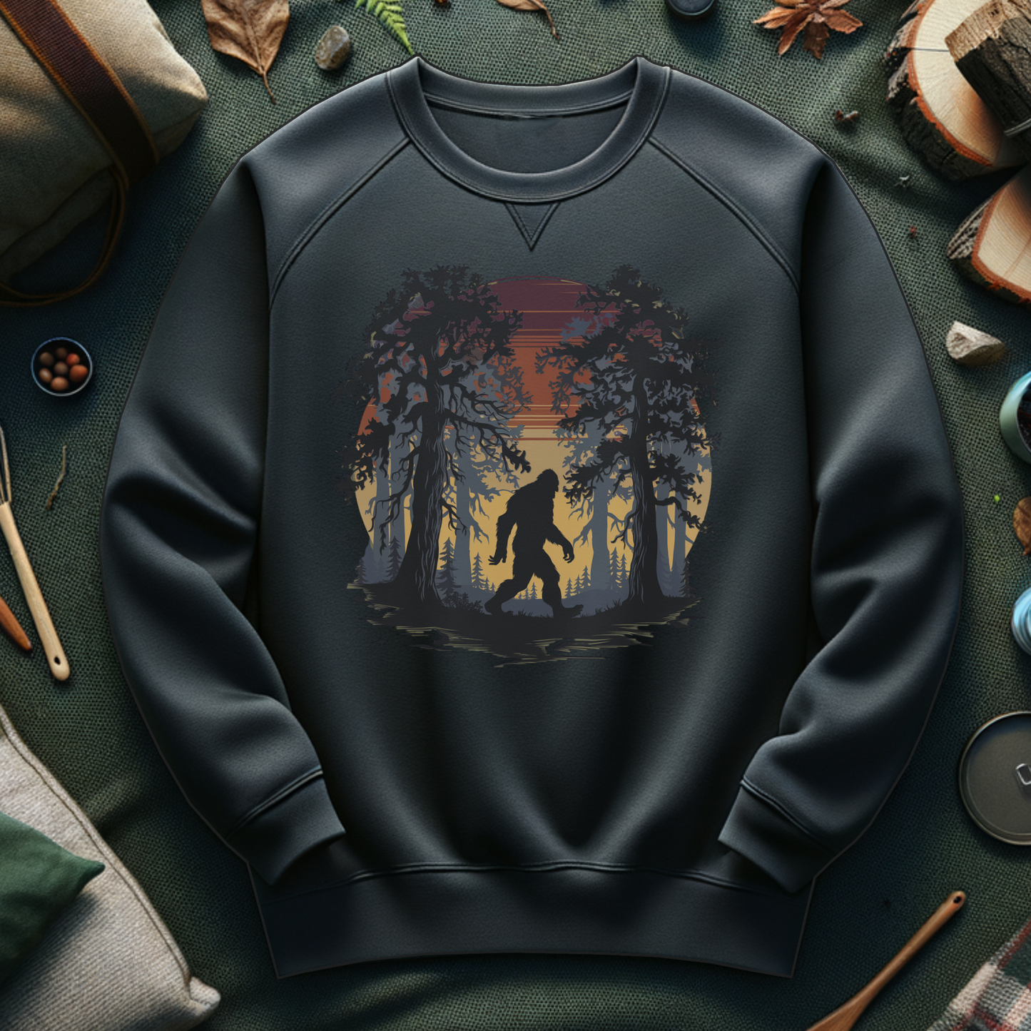 Twilight Bigfoot Adventure Sweatshirt