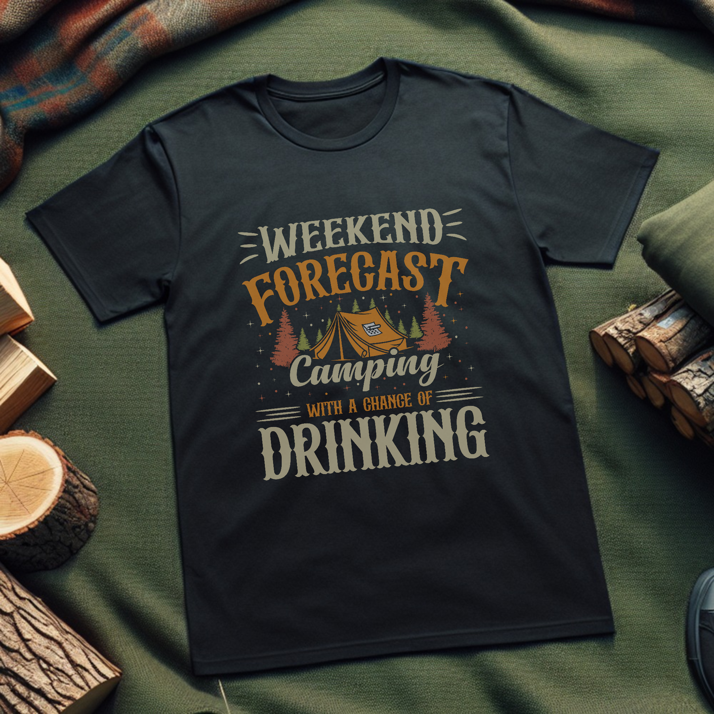 Weekend Forecast Funny T-Shirt