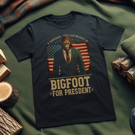 Bigfoot For President Unisex T-Shirt