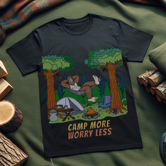 Camp More, Worry Less T-Shirt