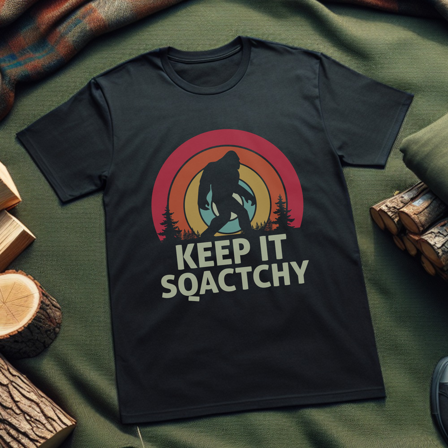 Funny Bigfoot T-Shirt – Keep It Squatchy