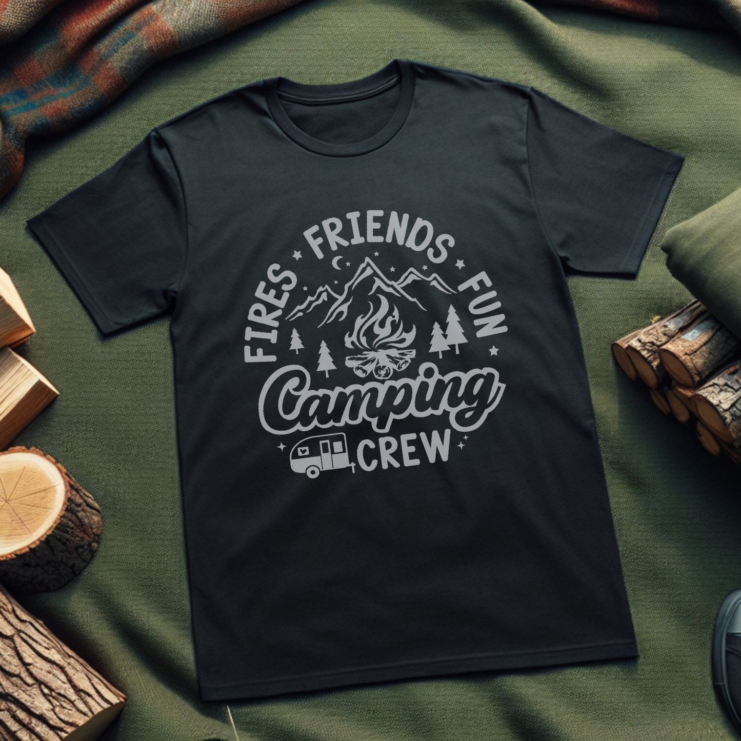 Fires Friends And Fun T-Shirt