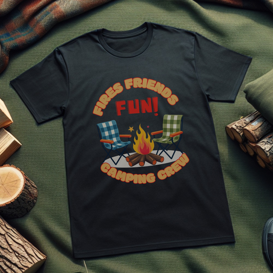 Camping Crew T-Shirt, Gift for Campers, Friends & Family