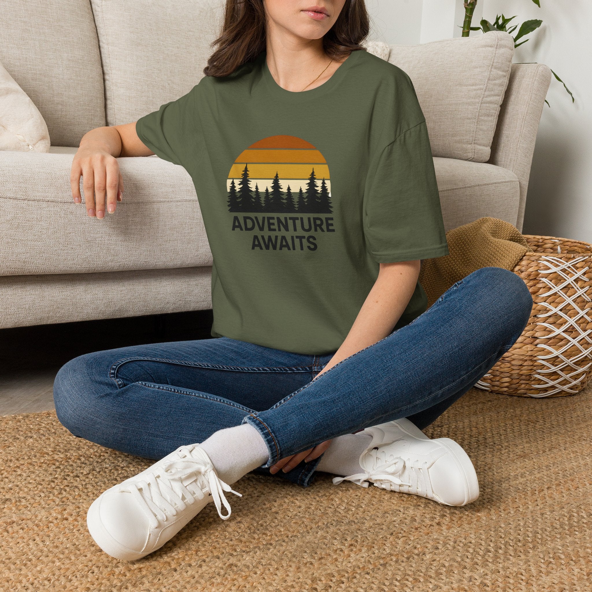 Sunset Forest Adventure T-Shirt