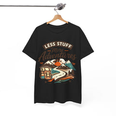 Less Stuff More Adventures - Hiking Shirt