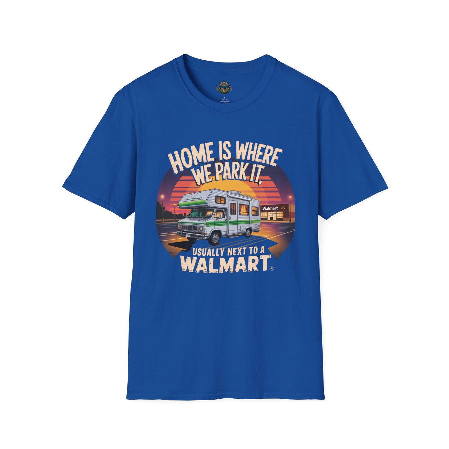 Home Is Where We Park It Unisex T-Shirt - Trendy RV & Camping Tee,