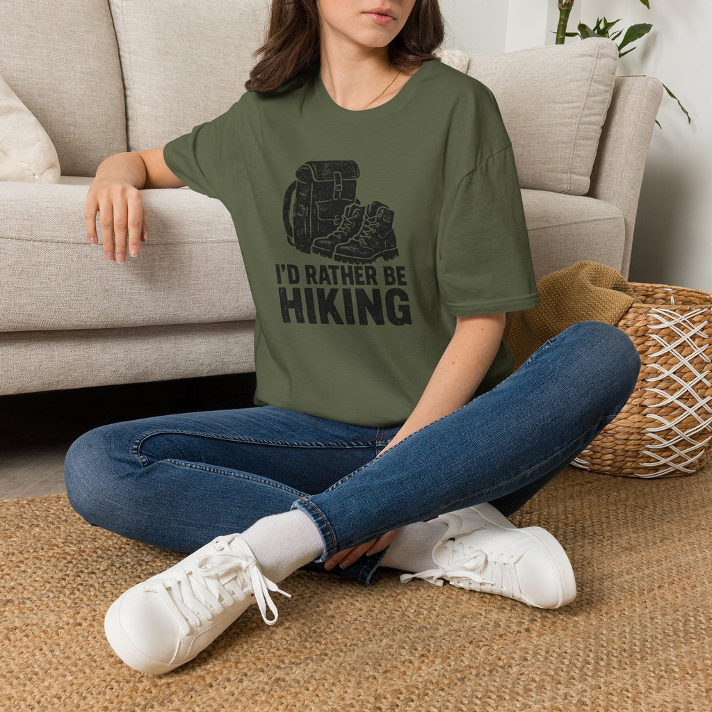 Glittery Backpack Silhouette T-Shirt