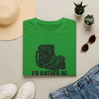 Glittery Backpack Silhouette T-Shirt