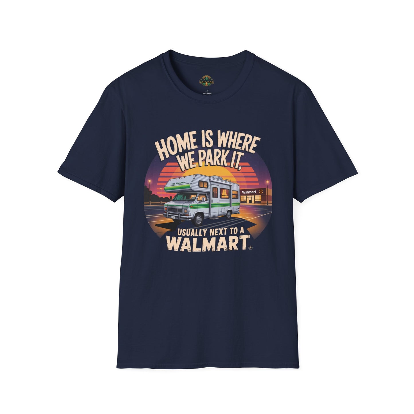 Home Is Where We Park It Unisex T-Shirt - Trendy RV & Camping Tee,