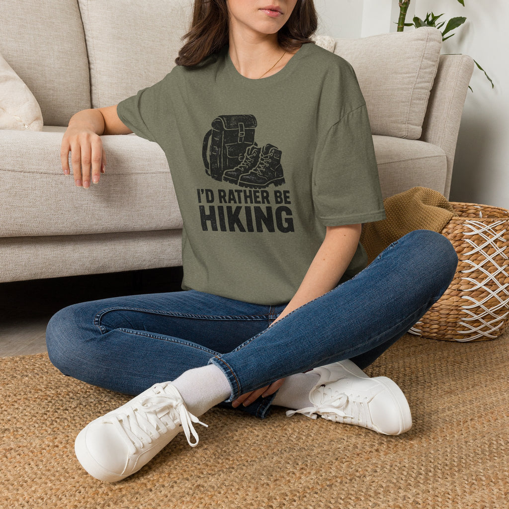 Glittery Backpack Silhouette T-Shirt