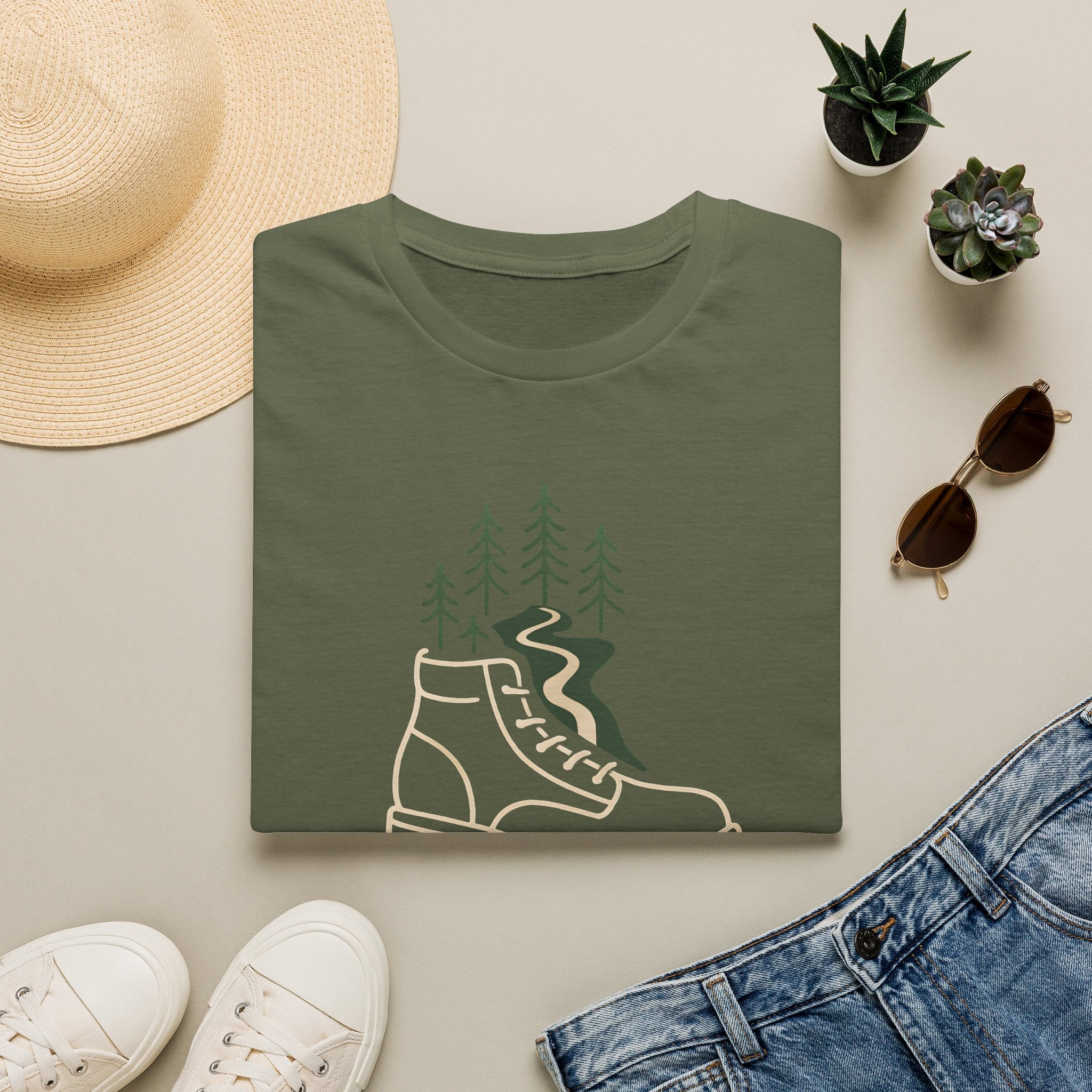 Forest Trail Boot T-Shirt