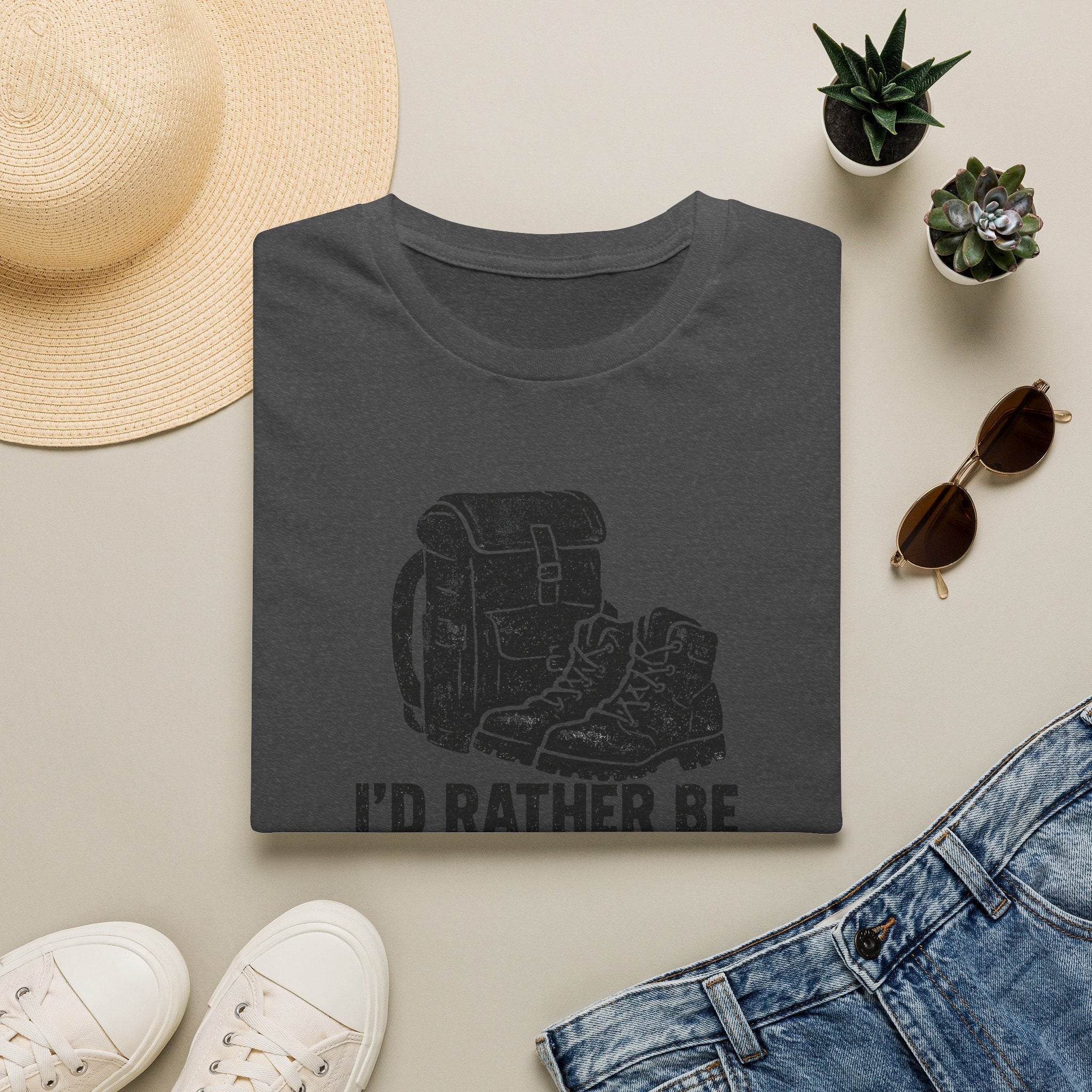 Glittery Backpack Silhouette T-Shirt