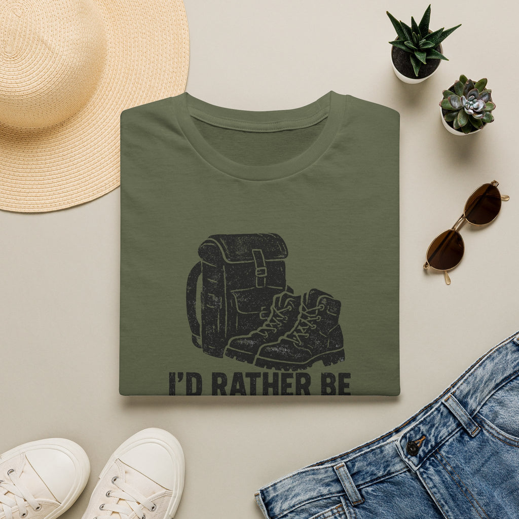 Glittery Backpack Silhouette T-Shirt