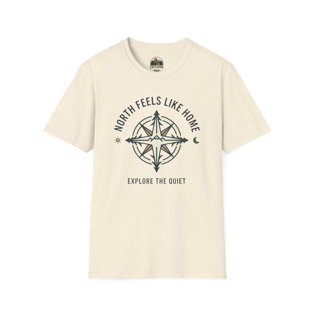 North Feels Like Home Compass T-Shirt