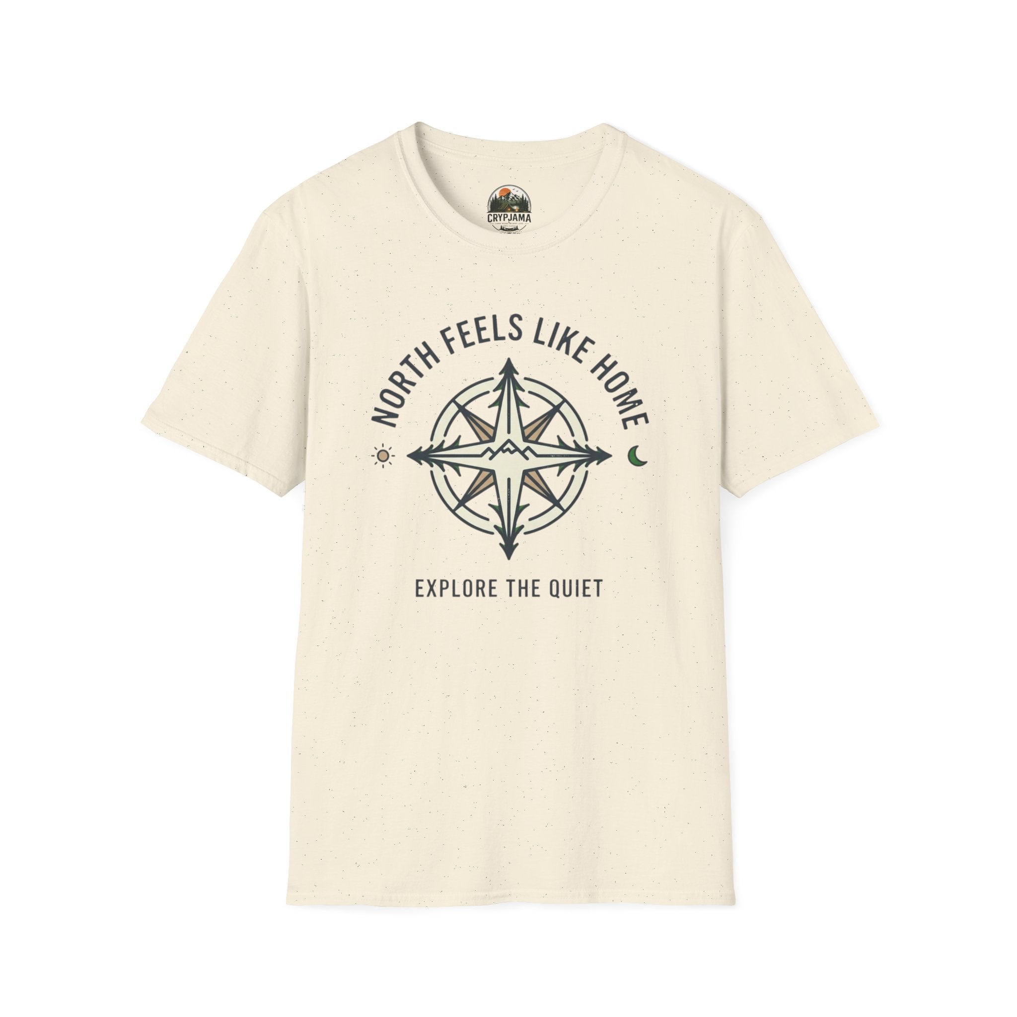 North Feels Like Home Compass T-Shirt