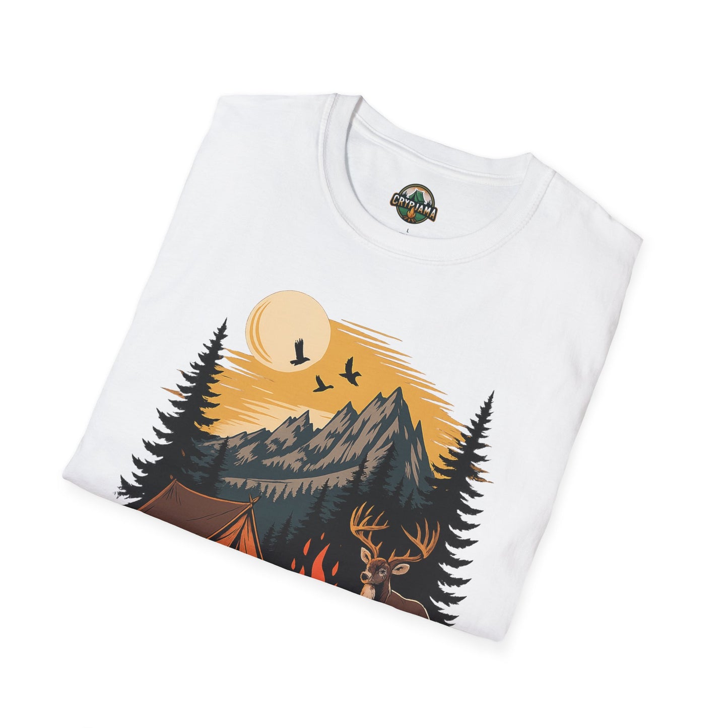 Back to Nature T-Shirt, Adventure Apparel, Camping Tee