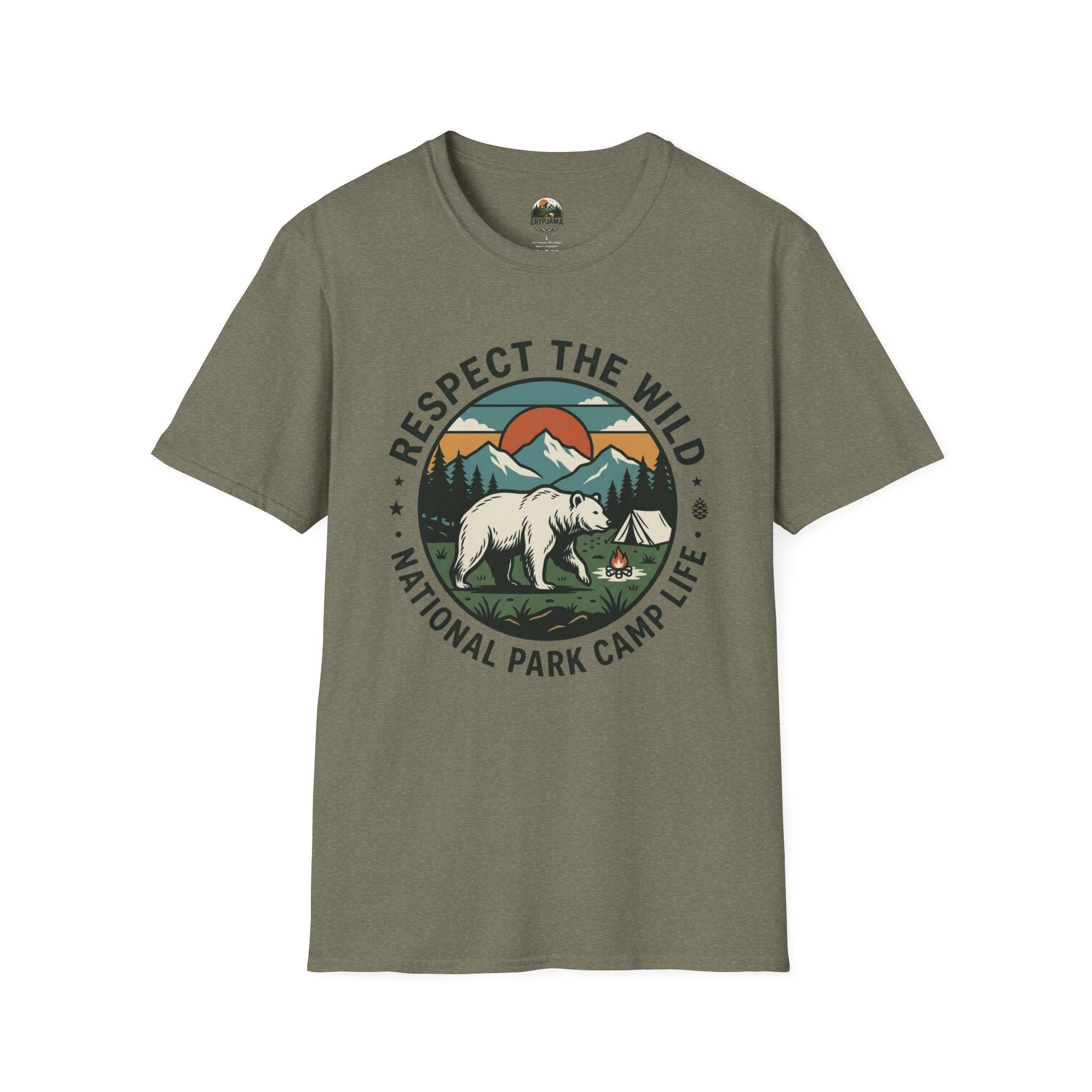 Respect The Wild Bear T-Shirt