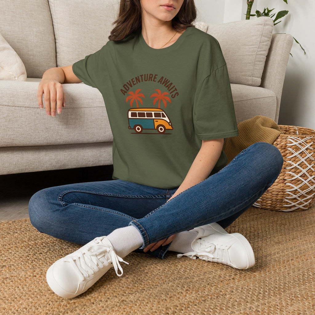 Adventure Awaits Van T-Shirt