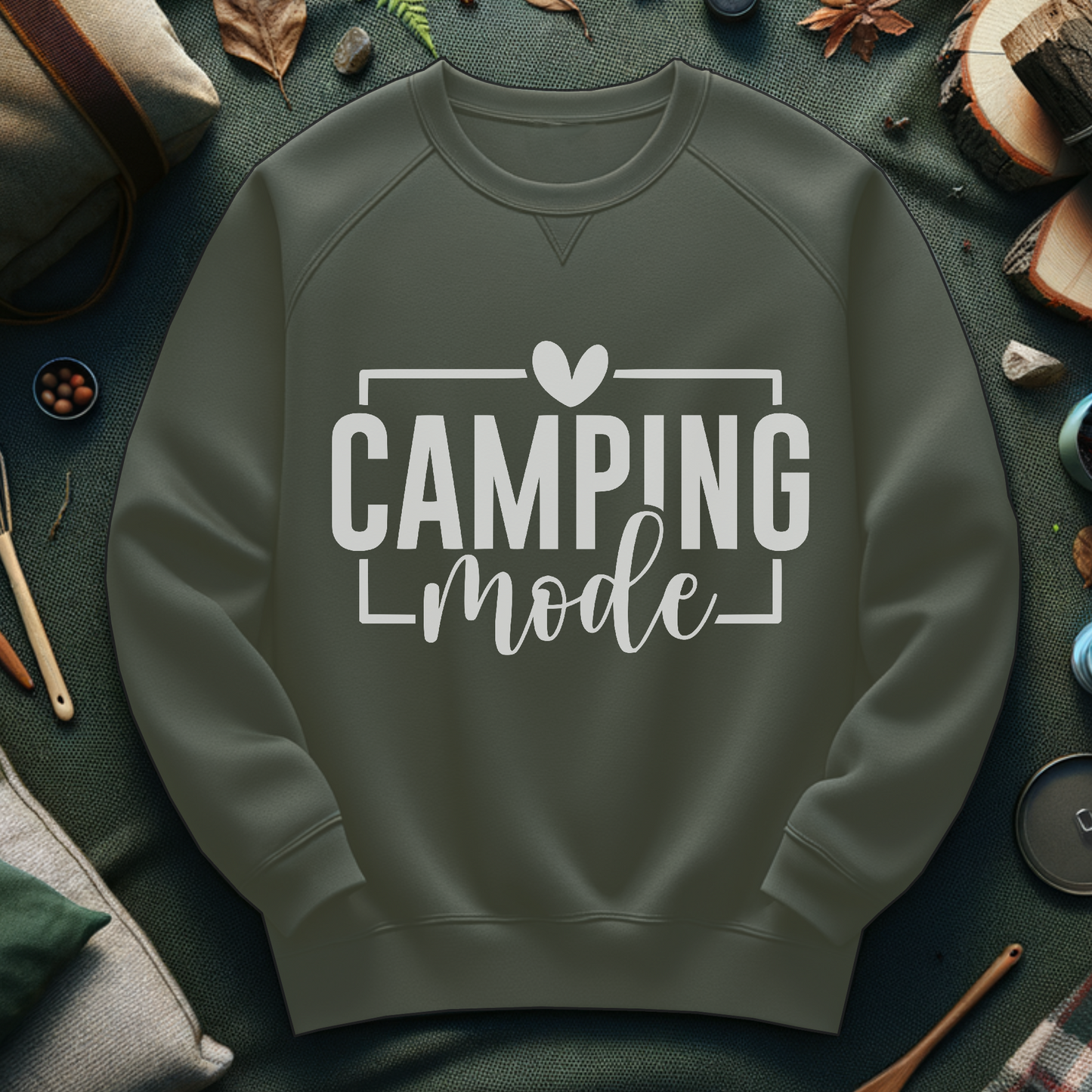 Camping Mode Sweatshirt