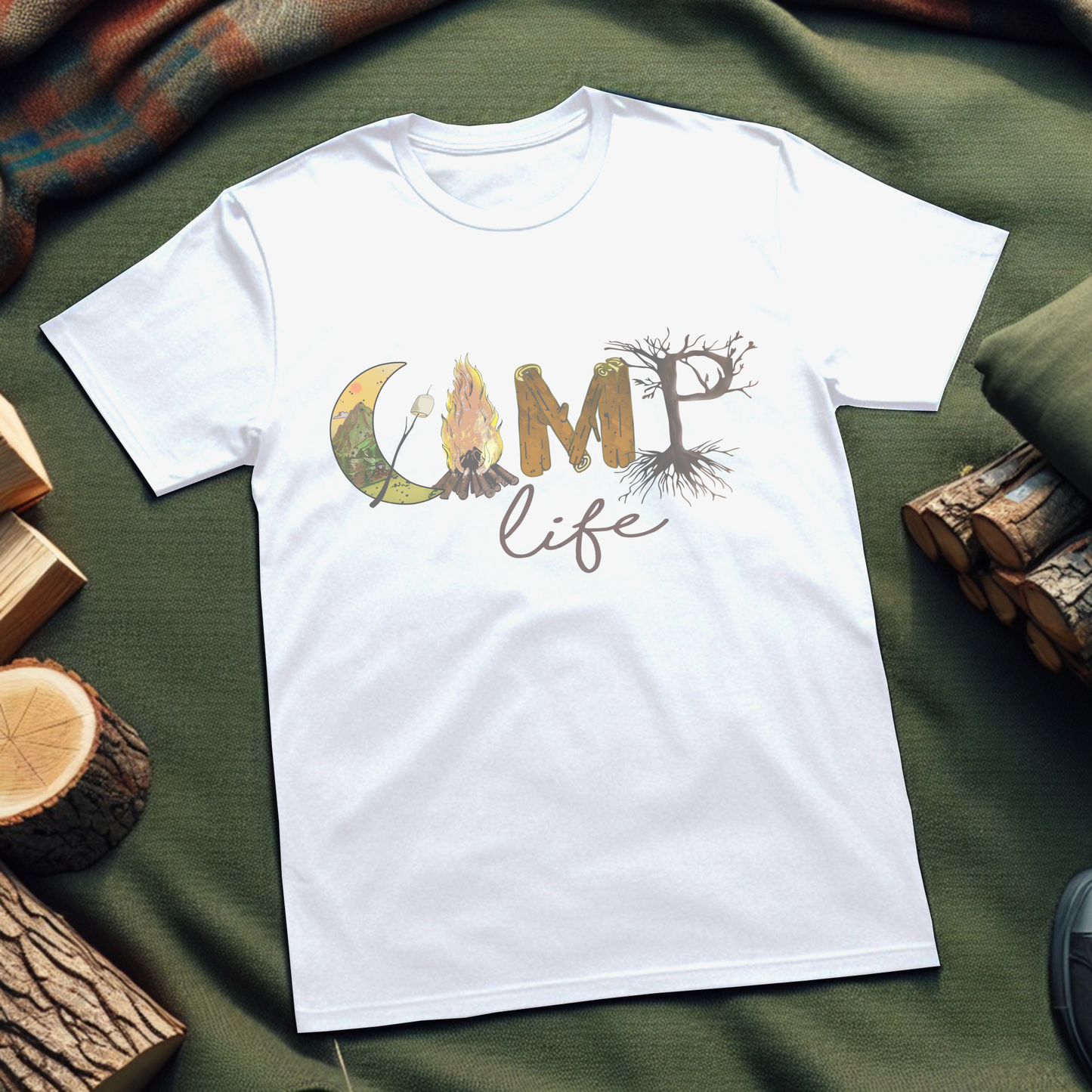 Camp Life: Celebrate the Outdoors Softstyle T-Shirt