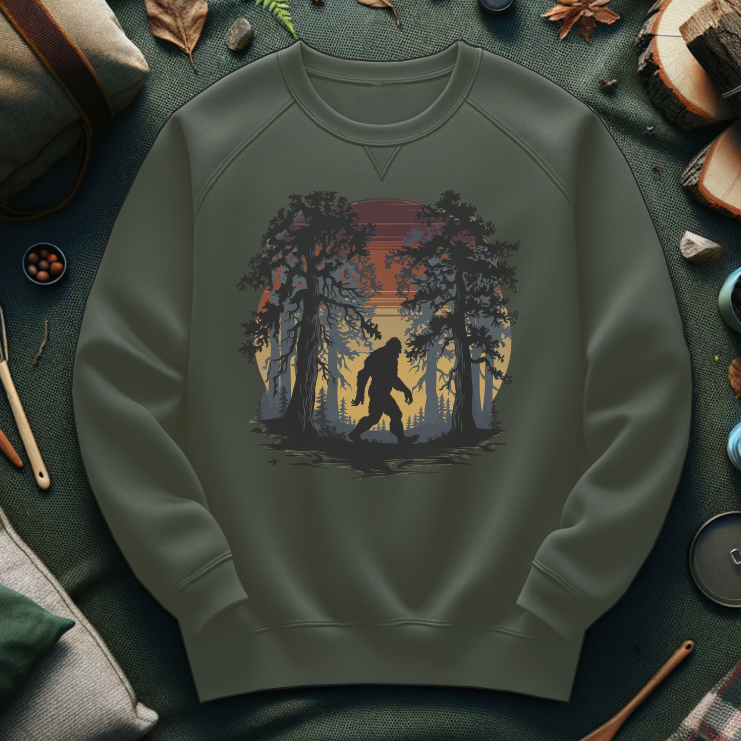 Twilight Bigfoot Adventure Sweatshirt