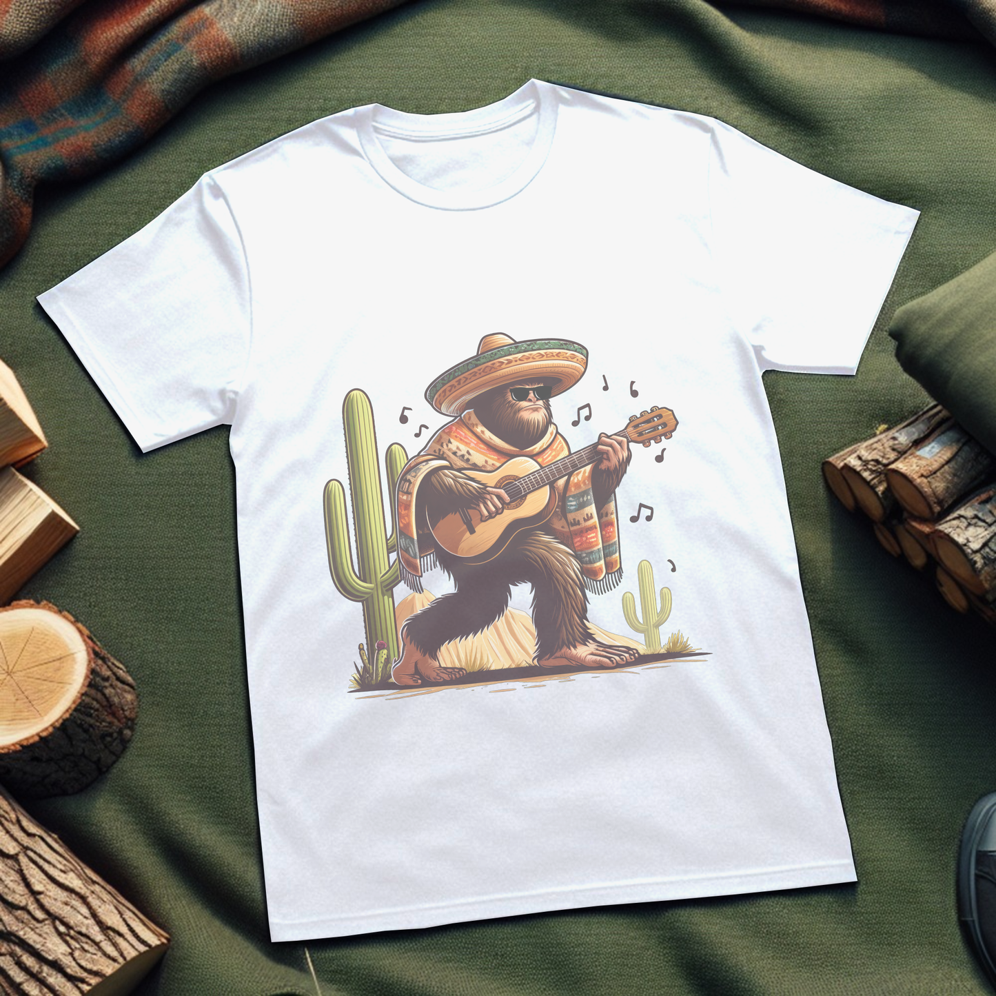 Bigfoot Cinco-De-Mayo T-Shirt