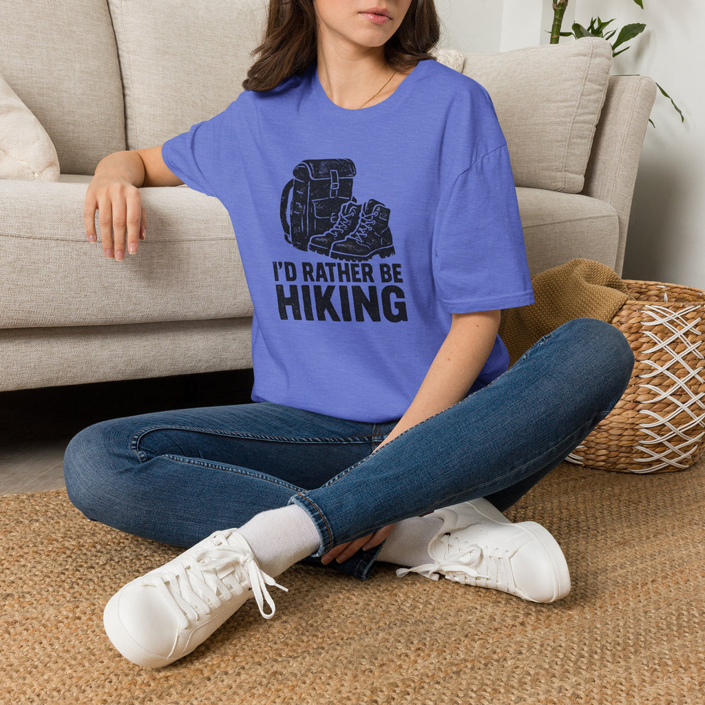 Glittery Backpack Silhouette T-Shirt