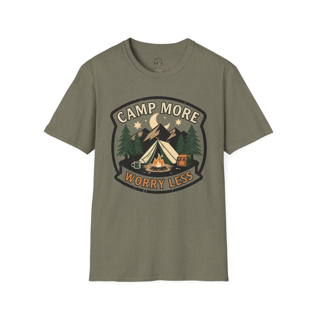Camp More Worry Less T-Shirt