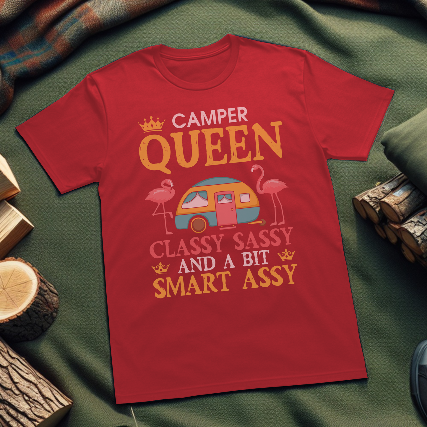 Camper Queen Smart and Sassy T-Shirt