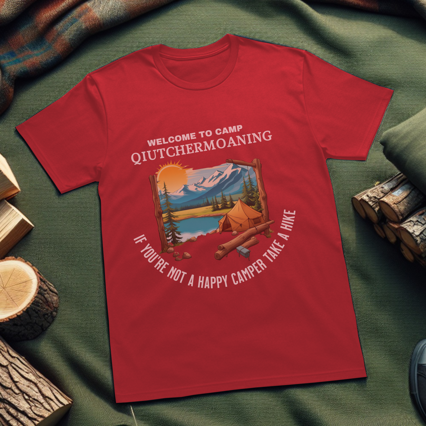 Camp Quitchermoaning T-Shirt