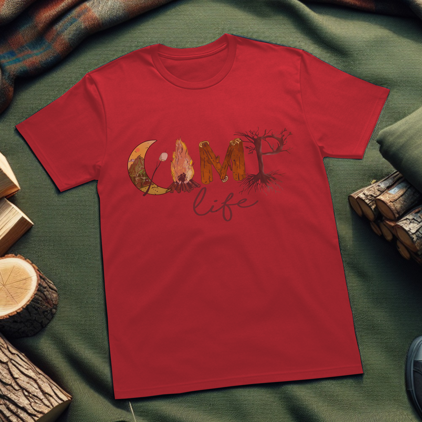 Camp Life: Celebrate the Outdoors Softstyle T-Shirt