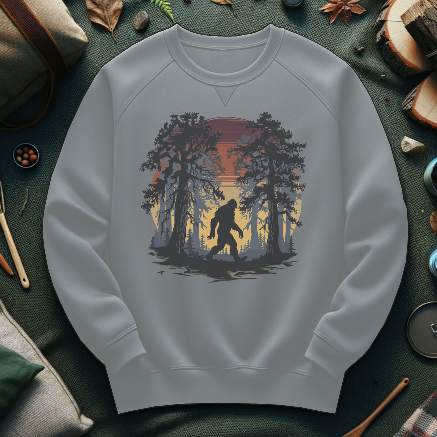 Twilight Bigfoot Adventure Sweatshirt