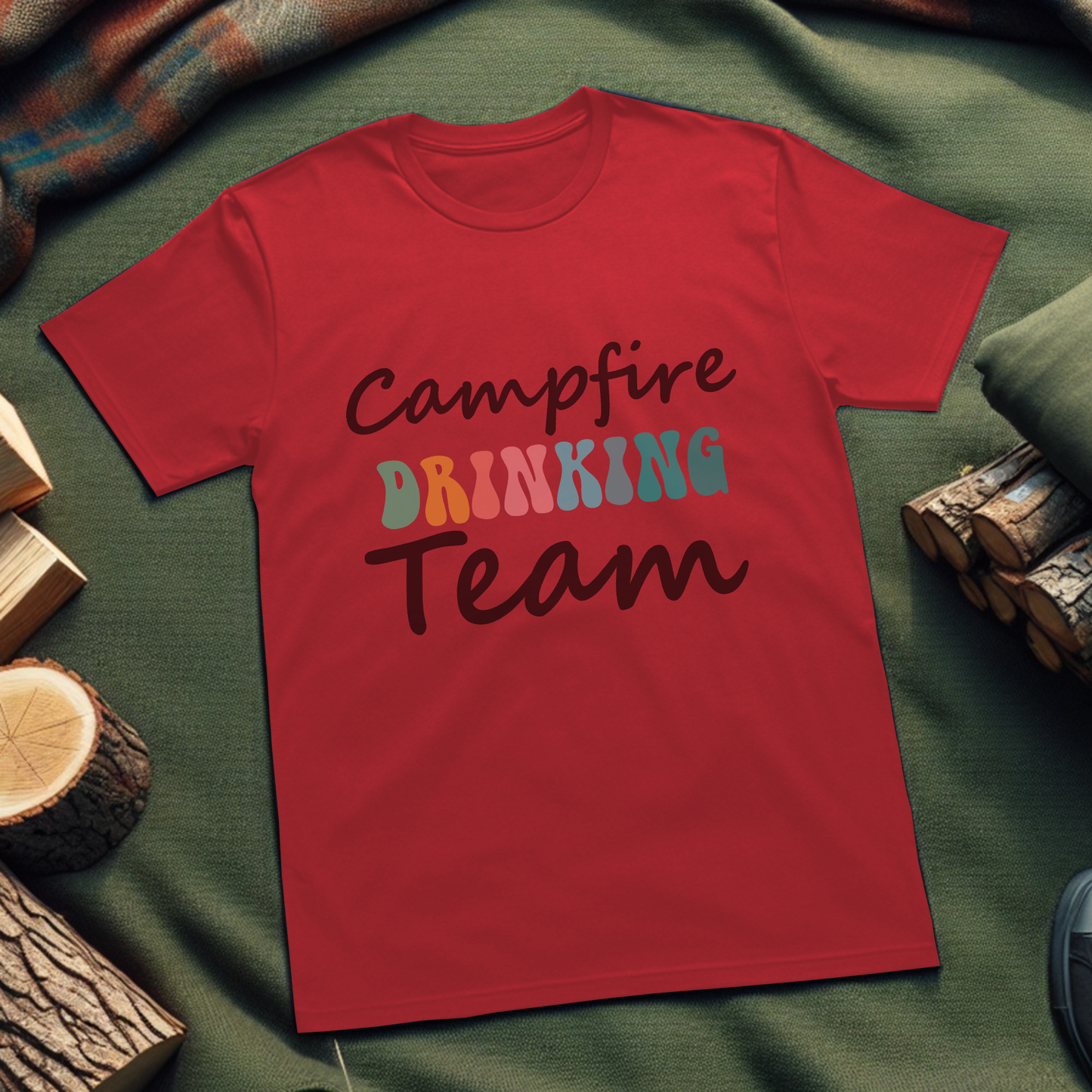 Campfire Drinking Team Unisex T-Shirt