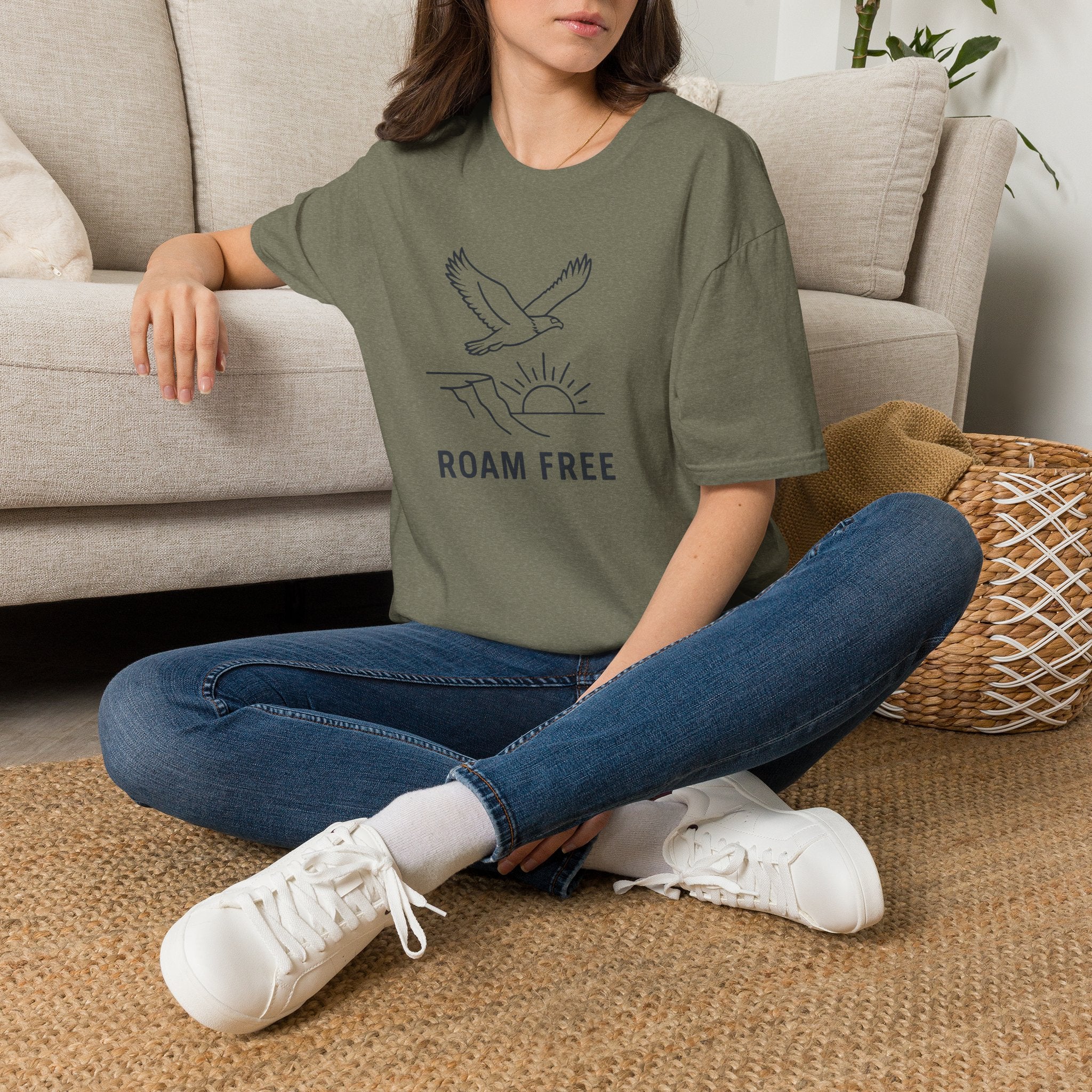 Eagle Over Sunrise T-Shirt