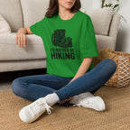 Glittery Backpack Silhouette T-Shirt