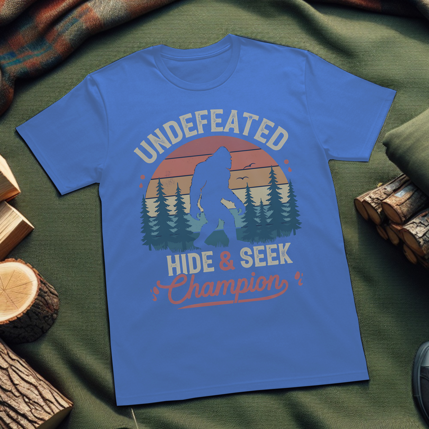 Champion T-Shirt - Undefeated Hide and Seek Design