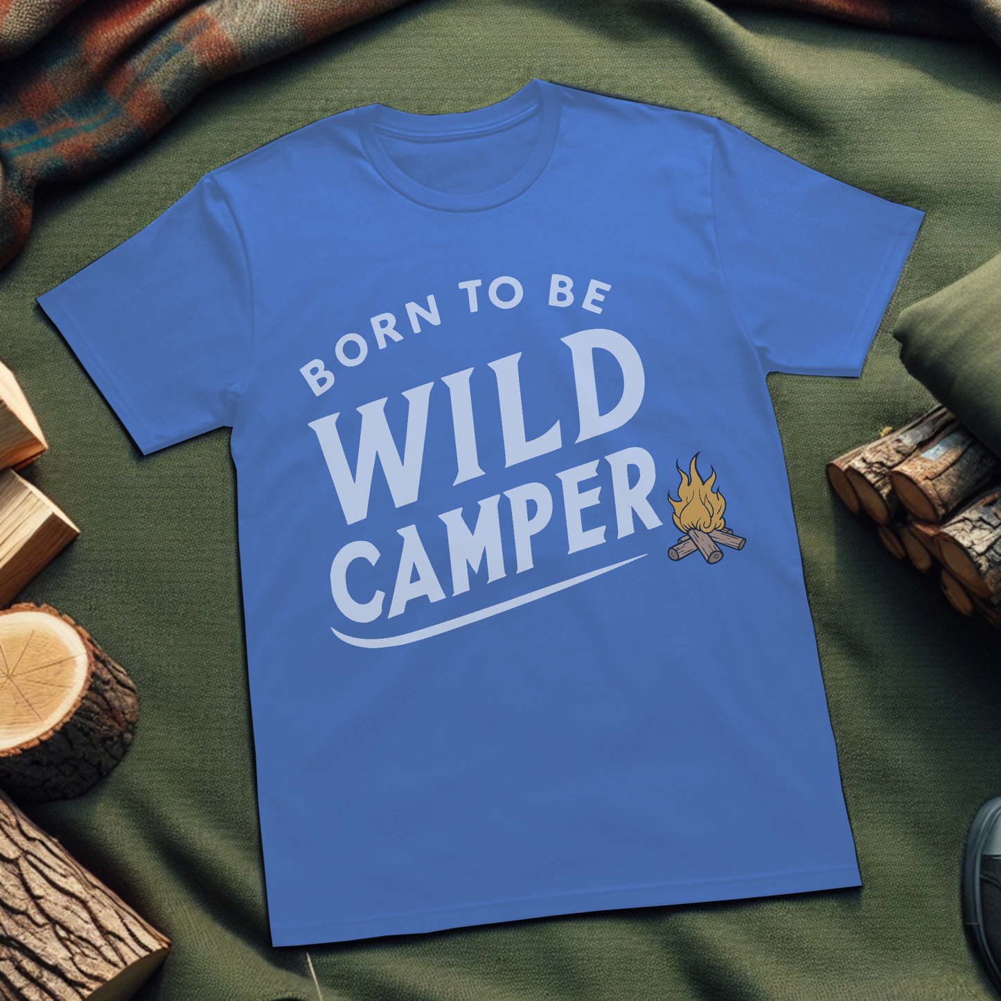 Born To Be Wild Camper T-Shirt