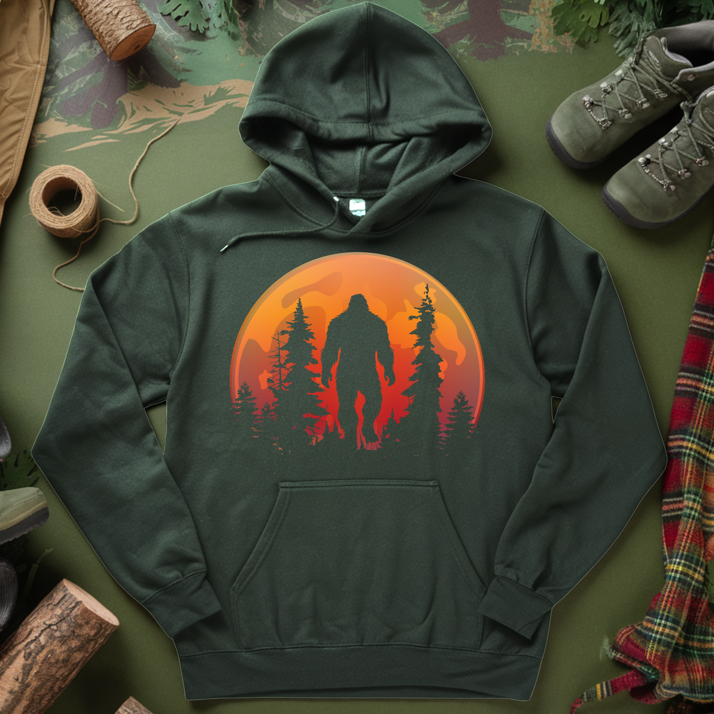 Bigfoot Stroll Hooded Sweatshirt