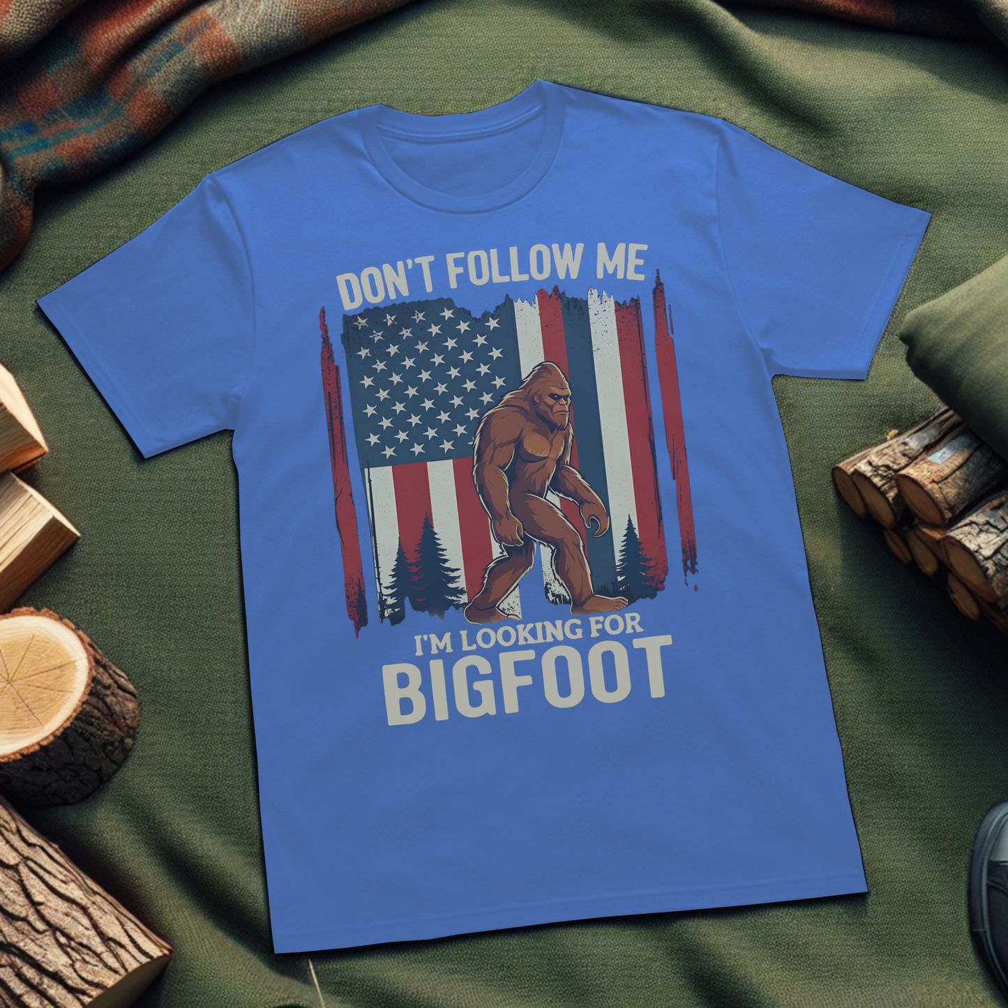 Bigfoot Unisex T-Shirt - Looking For Bigfoot