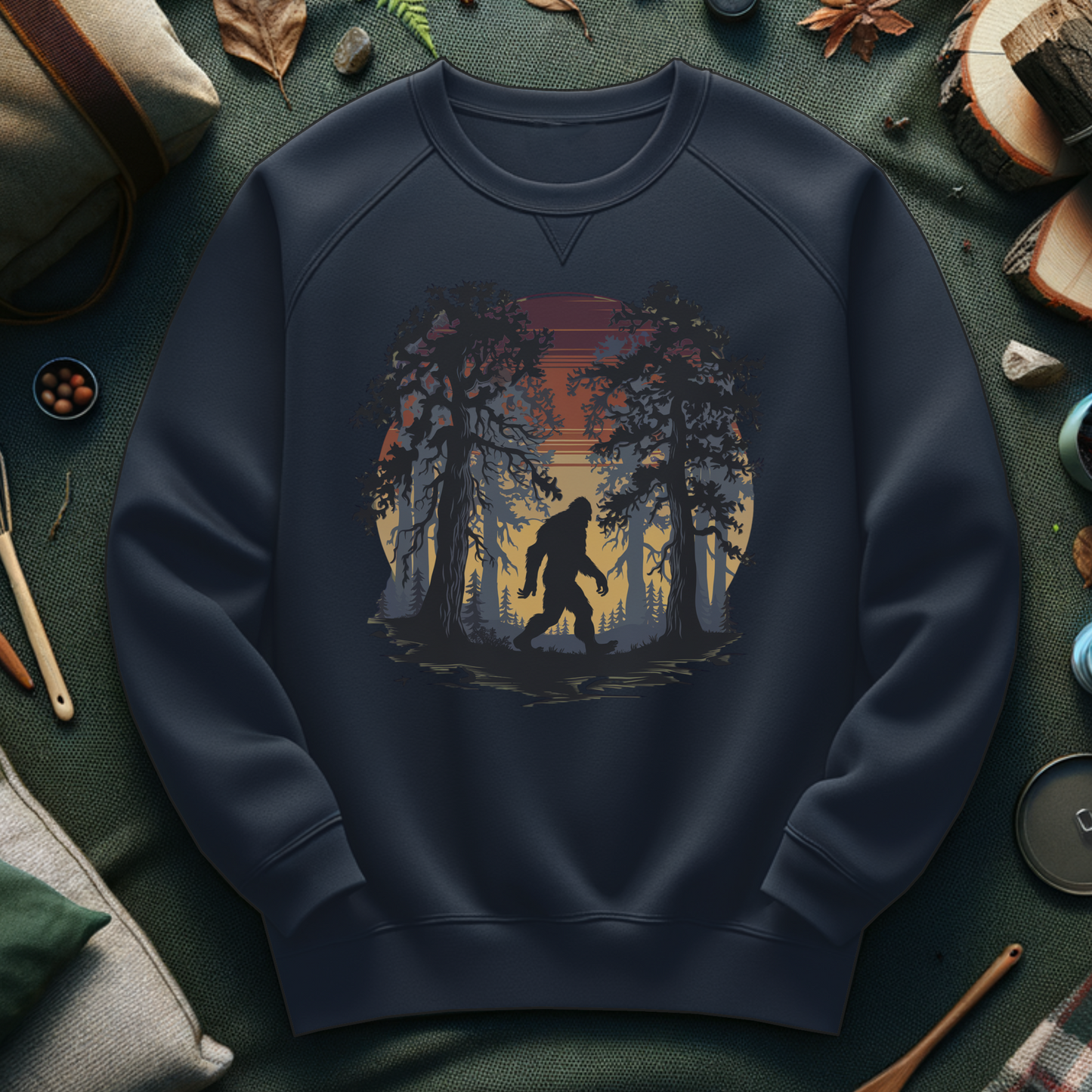 Twilight Bigfoot Adventure Sweatshirt