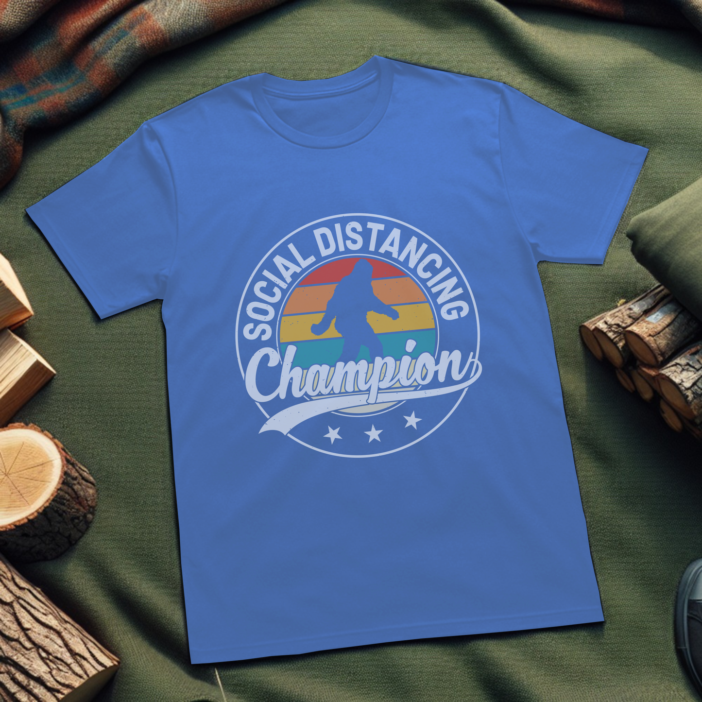 Social Distance Champion T-Shirt