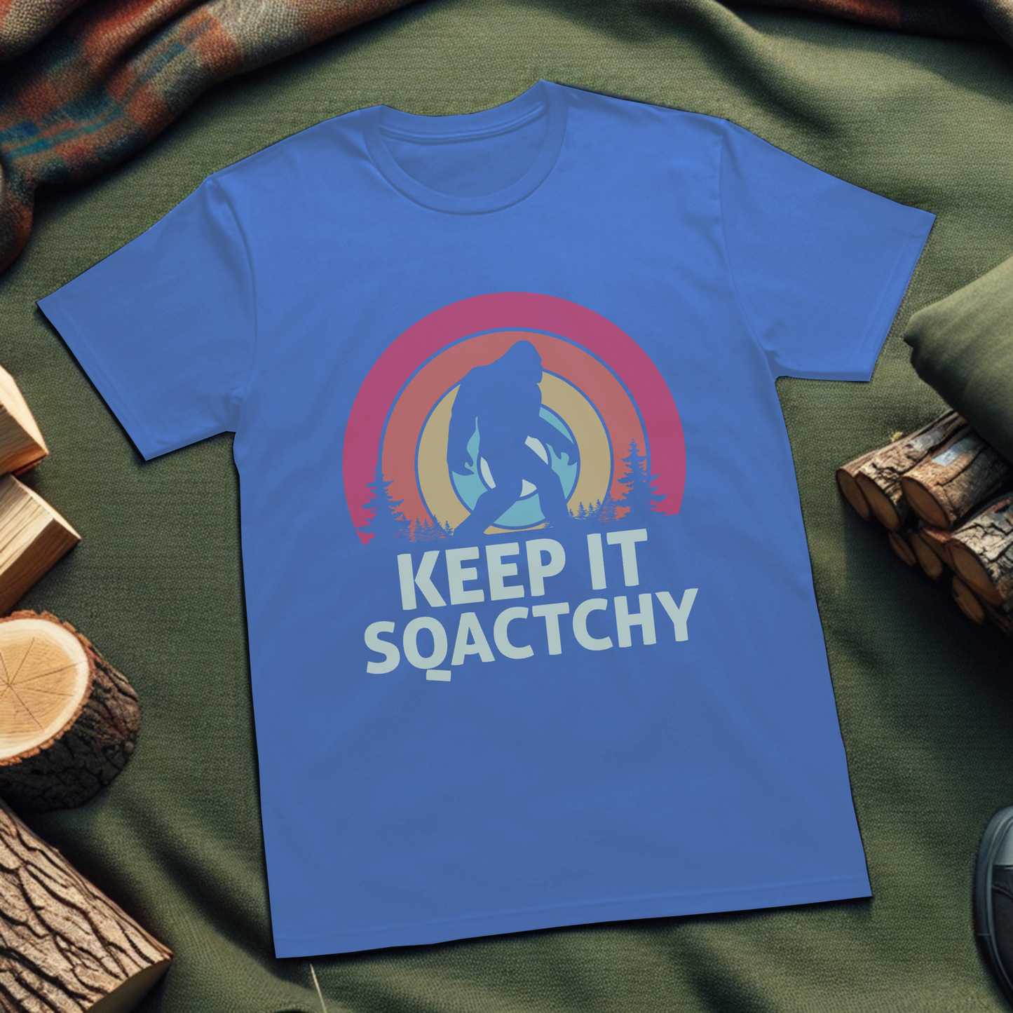 Funny Bigfoot T-Shirt – Keep It Squatchy