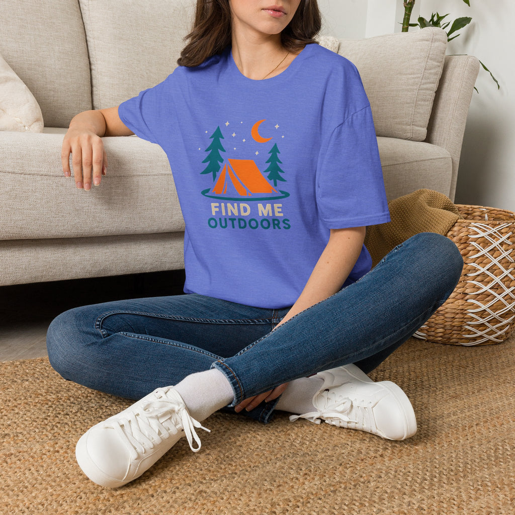 Night Camping Scene T-Shirt