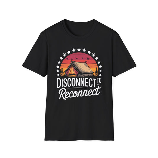 Disconnect to Reconnect Camping T-Shirt