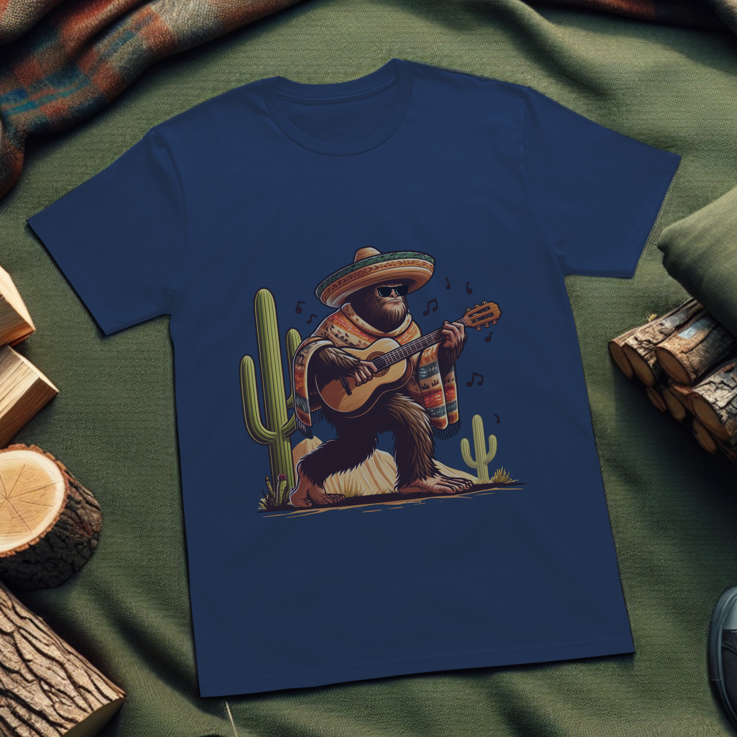 Bigfoot Cinco-De-Mayo T-Shirt