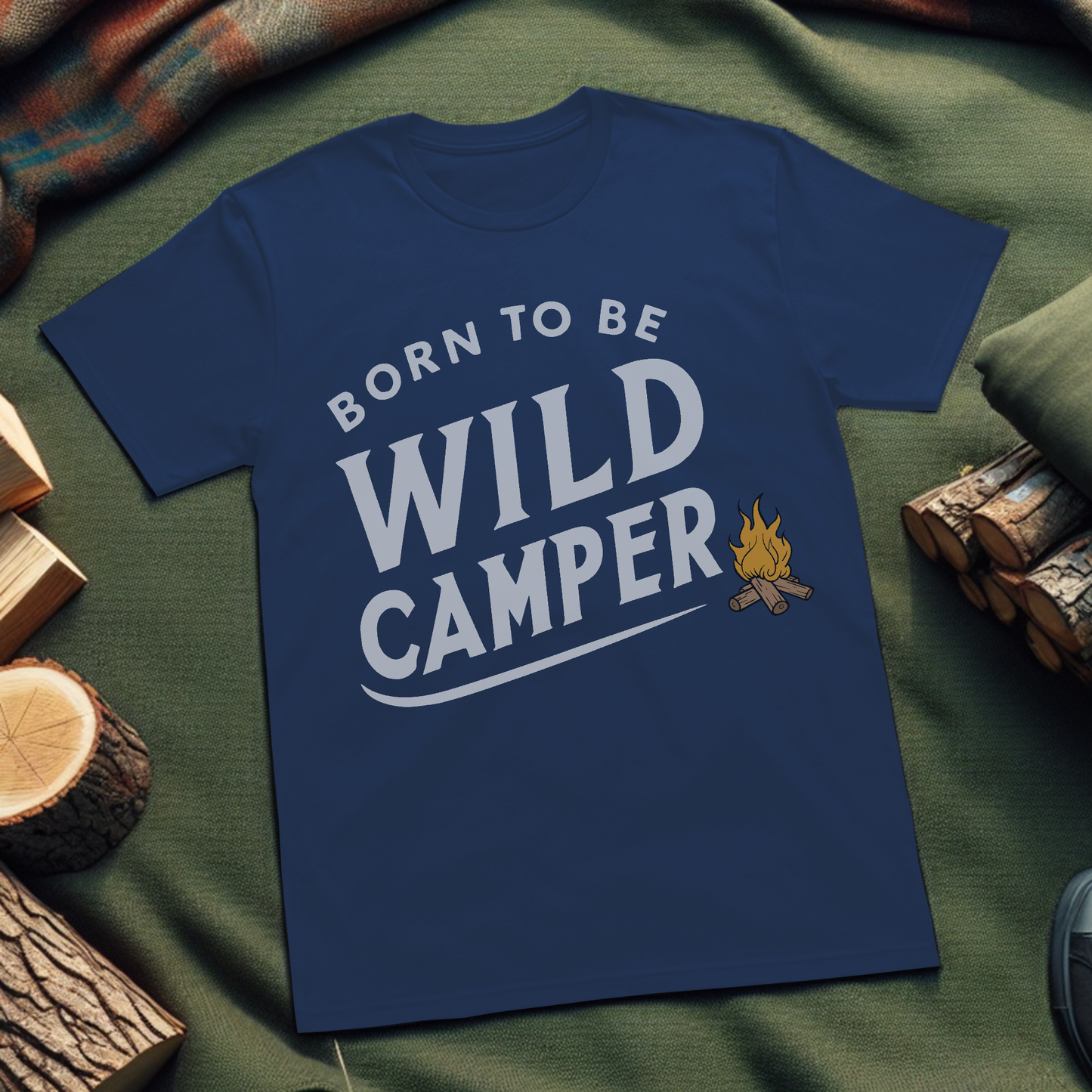 Born To Be Wild Camper T-Shirt