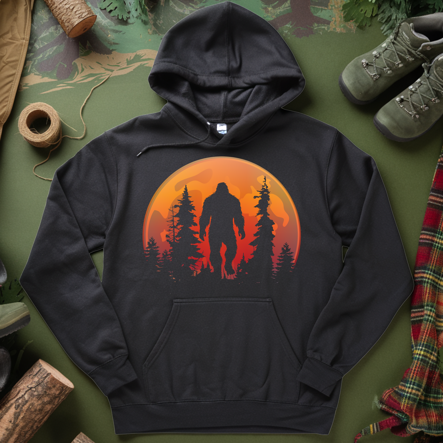 Bigfoot Stroll Hooded Sweatshirt