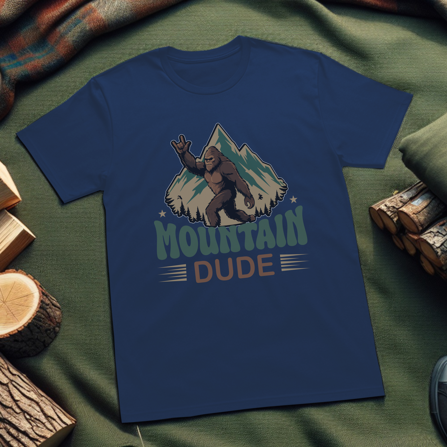 Mountain Dude T-Shirt - Unisex Softstyle