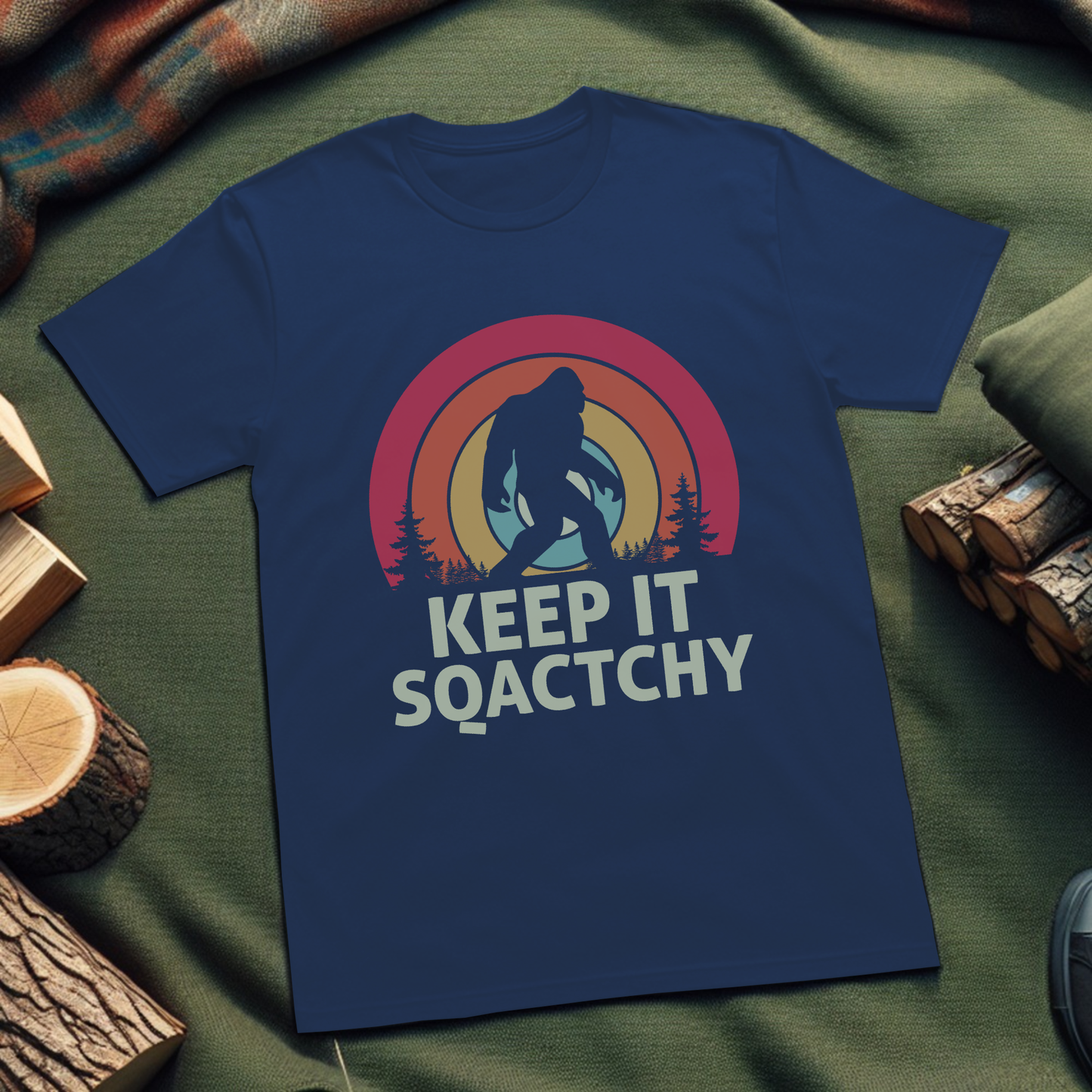 Funny Bigfoot T-Shirt – Keep It Squatchy